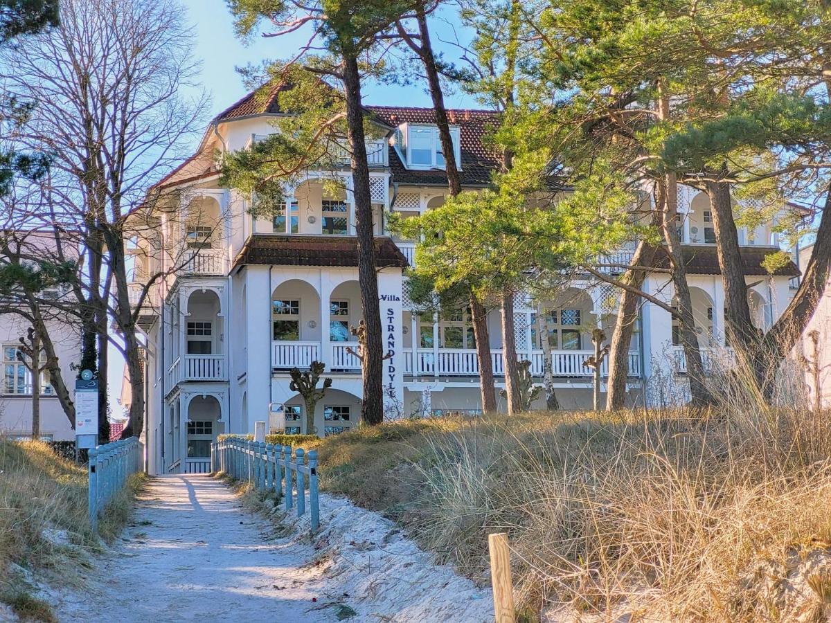 Villa Strandidyll In Binz - Wg 11 Mit Meerblick Und Zwei Balkonen Экстерьер фото